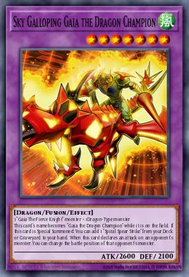Gaia el Campeón Dragón Galopante del Cielo