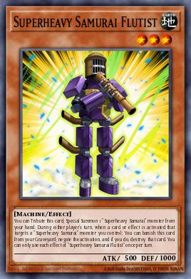 Samurai Superpesado Flautista