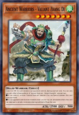 Antiguos Guerreros - Valiente Zhang De