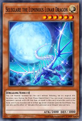 Seleglare el Dragón Lunar Reluciente