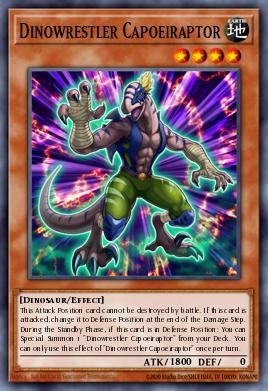 Dinoluchador Capoeirraptor