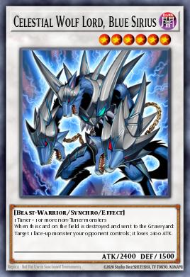 Sirius Azul, Señor de Lobos Celestiales