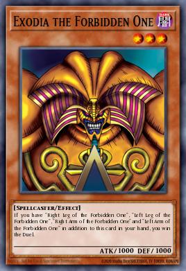 Exodia, el Prohibido
