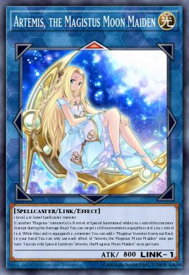 Artemis, la Magistus Doncella de Luna