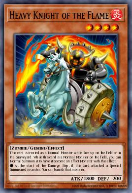 Caballero Pesado de la Llama