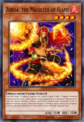 Zoroa, el Magistus de Llamas