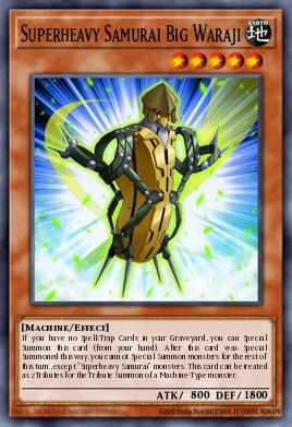 Samurai Superpesado Gran Waraji