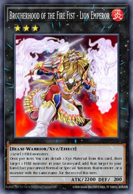 Hermandad del Puño de Fuego - Emperador León