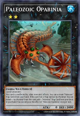 Opabinia Paleozoico