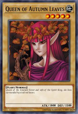 Reina de los permisos de otoño