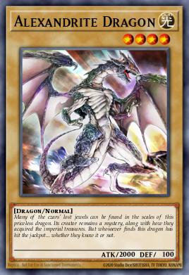 Dragón de Alexandrita