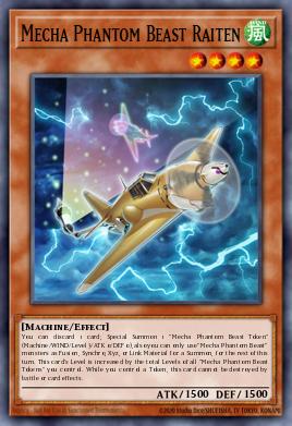 Mecha Bestia Fantasma Raiten