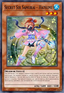 Seis Samuráis Secretos - Hatsume