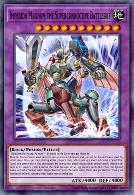 Imperion Magnum el Batallabot Súperconductivo