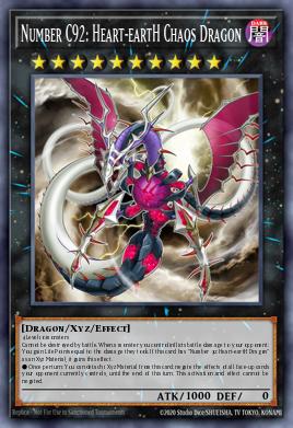 Número C92: Dragón Heart-eartH del Caos