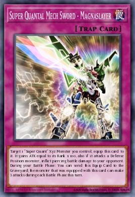 Magnacapasesino, Mecha Espada Súper Cuantal