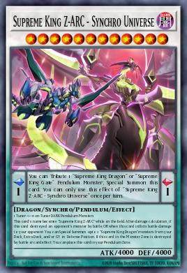 Rey Supremo Z-ARC - Universo Sincro