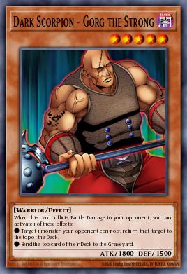 Escorpión Oscuro - Gorg el Fuerte
