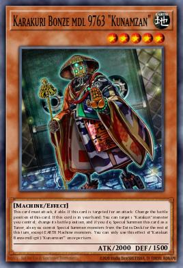Bonzo Karakuri mod. 9763 "Kunamzan"