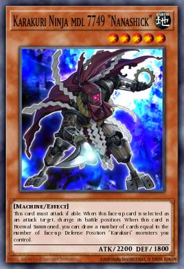 Ninja Karakuri mod. 7749 - "Nanashick"