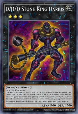 D/D/D Darius, Rey de Piedra