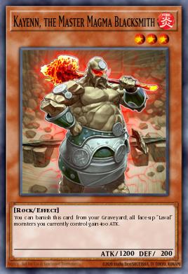 Kayenn, el Maestro Herrero del Magma