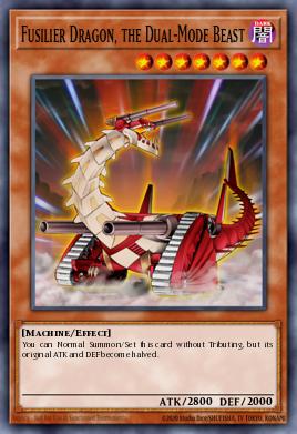 Dragón Fusilero, la Bestia de Modo Dual