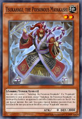 Tsukahagi, el Mayakashi Tóxico
