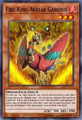 Avatar del Rey de Fuego Garunix