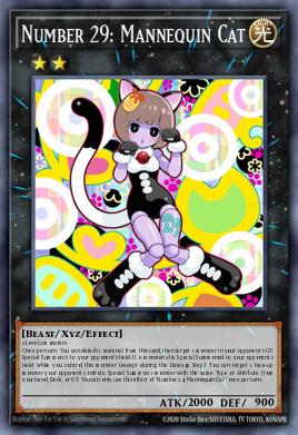 Número 29: Maniquí Gato