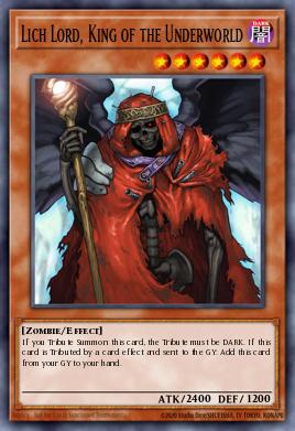 Lich Lord, Rey del Inframundo