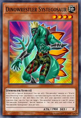 Dinoluchador Systegosaurio
