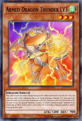 Dragón Armado Tronador LV3