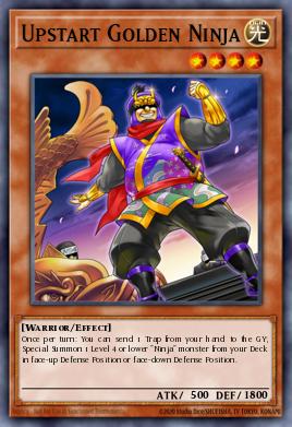Ninja Dorado Presuntuoso