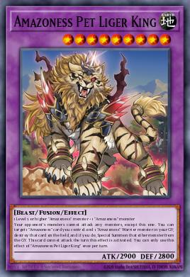 Rey Ligre Mascota Amazoness