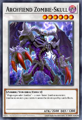 Calavera Zombi Archidemonio