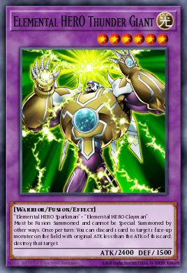 HÉROE Elemental del Trueno Gigante