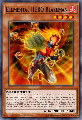HÉROE Elemental Blazeman