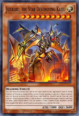 Jizukiru, el Kaiju Destructor de Estrellas