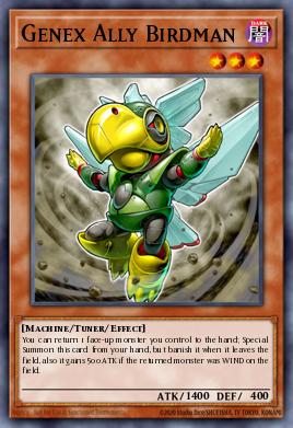 Aliado Genex Hombrepájaro
