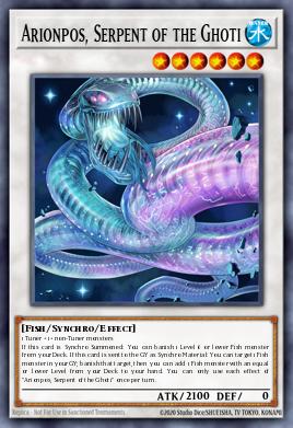 Arionpos, Serpiente de los Ghoti