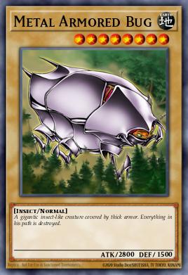 Insecto Acorazado de Metal