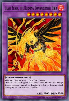 Llamarada Fénix, el Pájaro del Bombardeo Abrasador