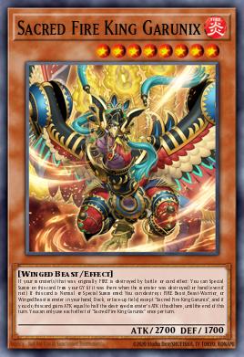 Sagrado Rey de Fuego Garunix