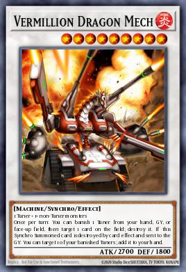 Dragón Mech Bermellón