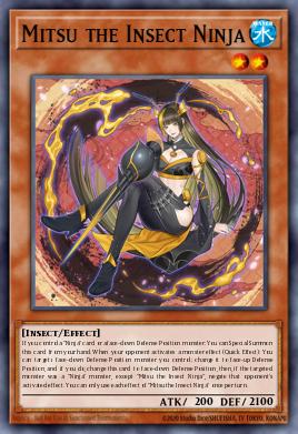 Mitsu la Ninja Insecto