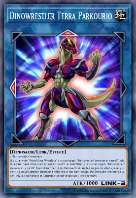 Dinoluchador Terra Parkourio