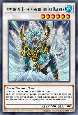 Dewloren, Rey Tigre de la Barrera de Hielo