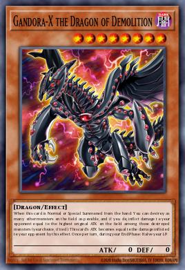 Gandora-X el Dragón de la Demolición