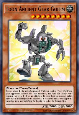 Golem de Mecanismo Antiguo Toon